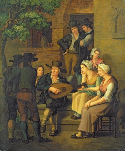 Il cantante cieco, 1828 da M Von